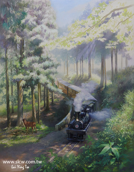 The Legend of Alishan Forest Railway 阿里山森林鐵道傳奇_賴英澤 繪